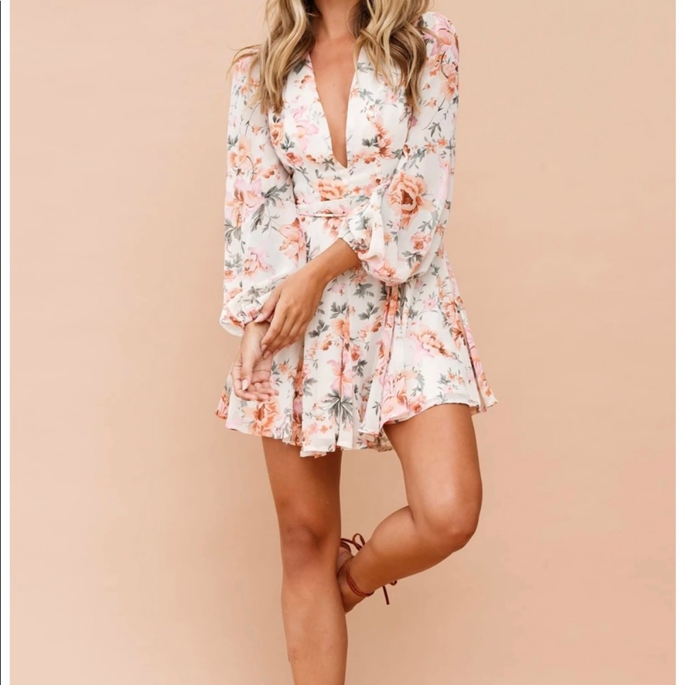 Sage + Paige Pink Gardenia dress!!